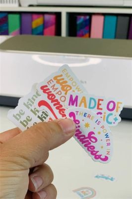 how to print and cut stickers on cricut: exploring the possibilities of digital design